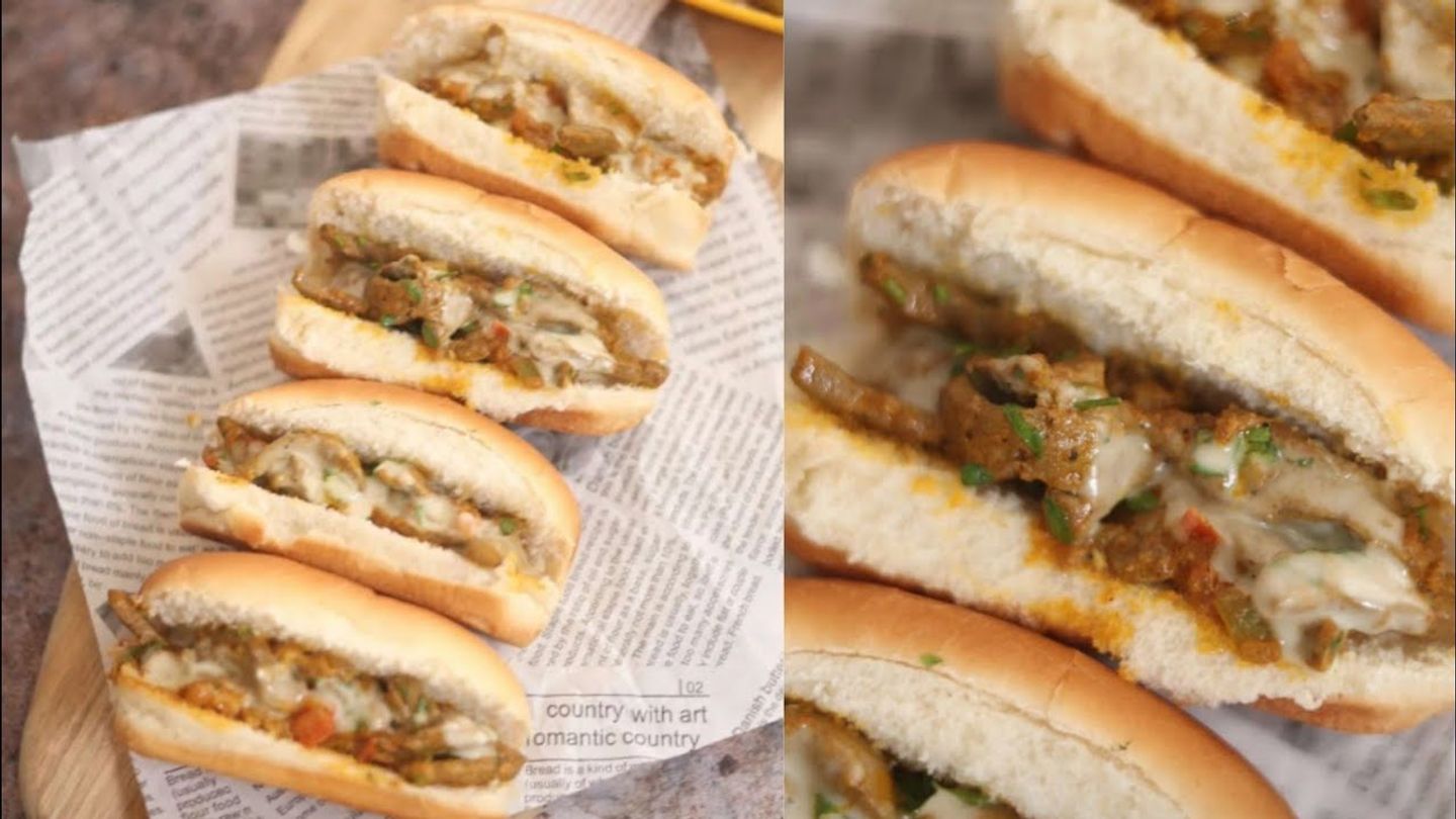 ساندوتش كبدة مع الجبنة - نص