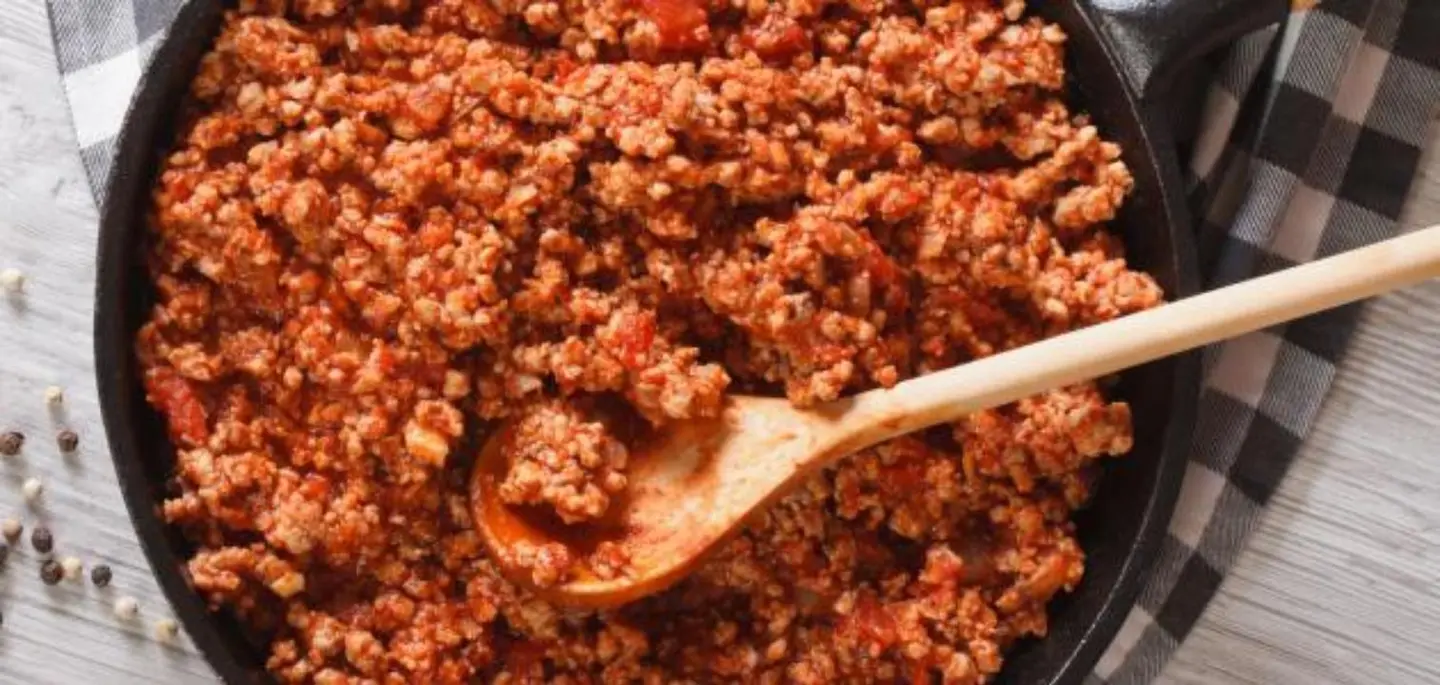 لحم مفروم - 100 جرام