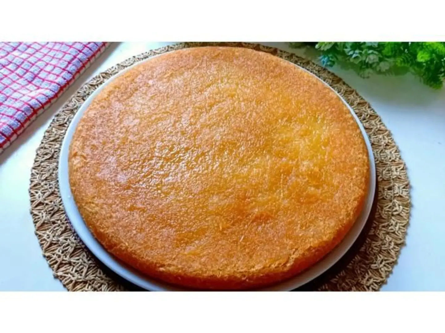 Plain Kunafa Cake - Medium