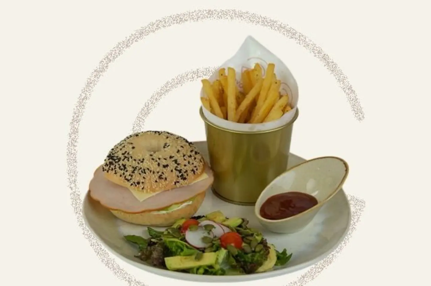 تركي مع الافوكادو - ساندويتش