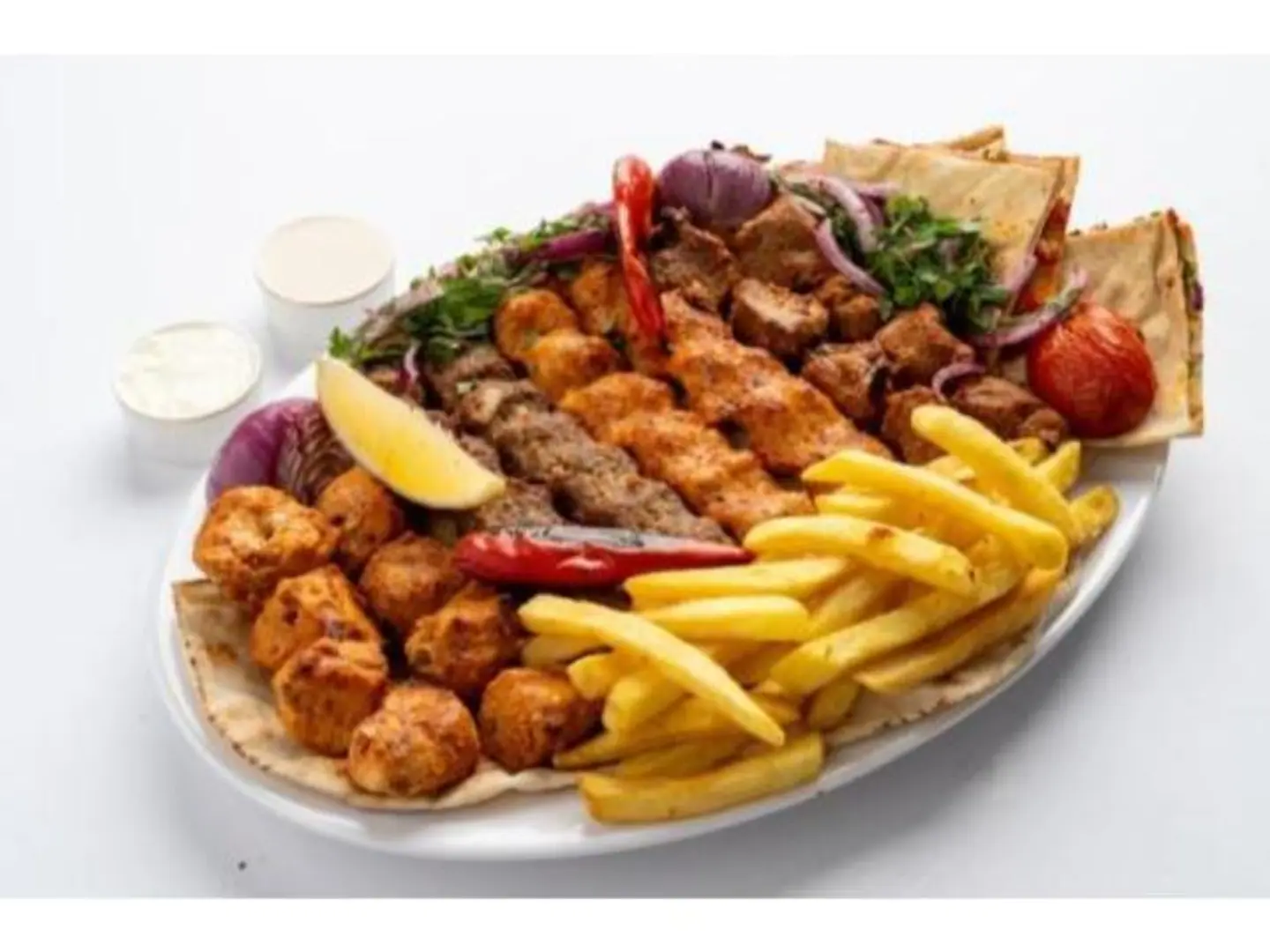 نص كيلو مشاوي - كباب واوصال دجاج