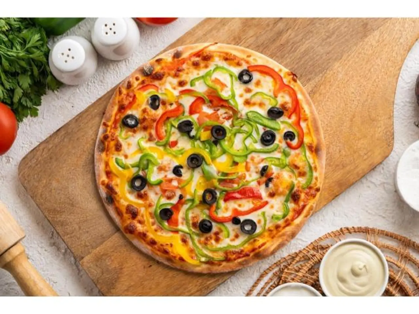 Vegetable Pizza - Small