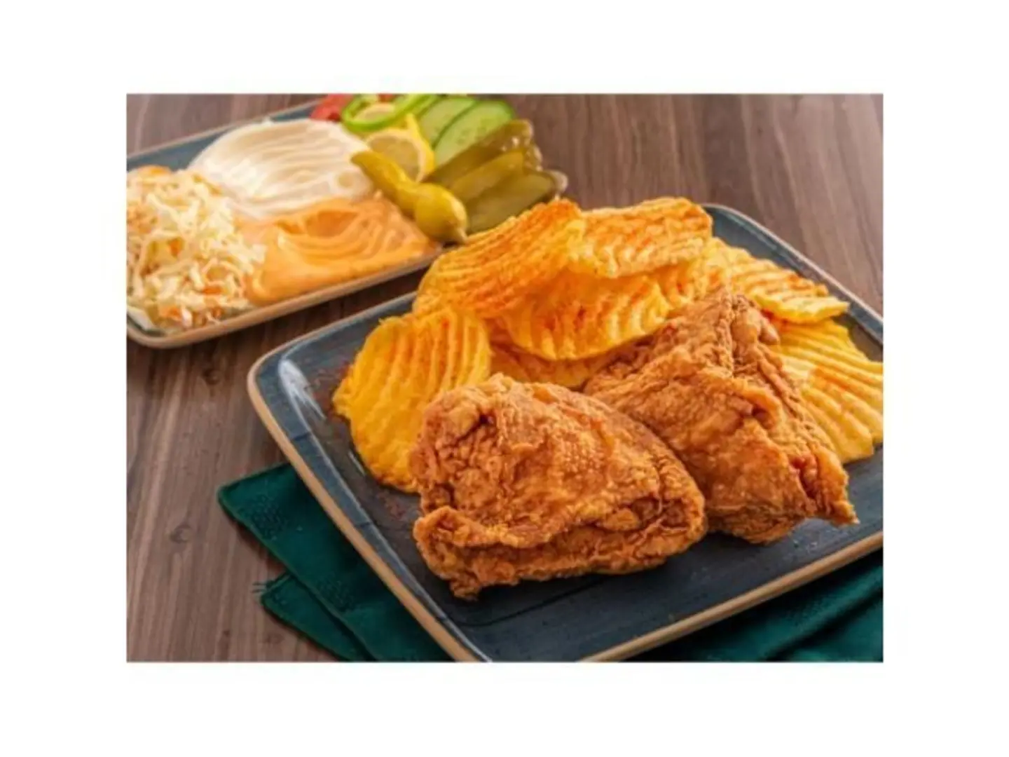 Quarter Broasted Chicken 2 Pieces, Breast - Regular