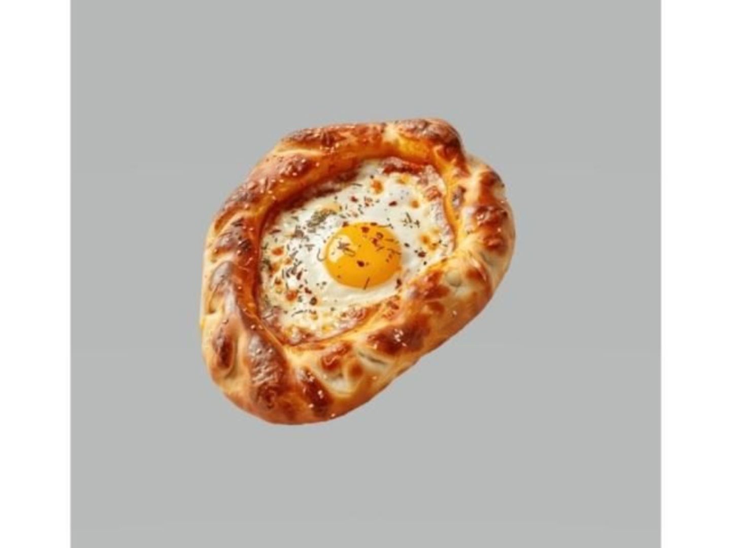 جبن بالبيض - وسط
