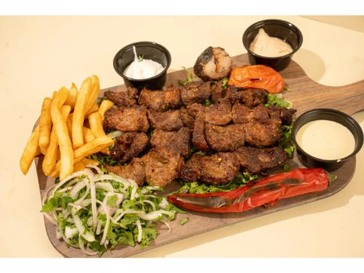 Beef Awsal - 3 Skewers