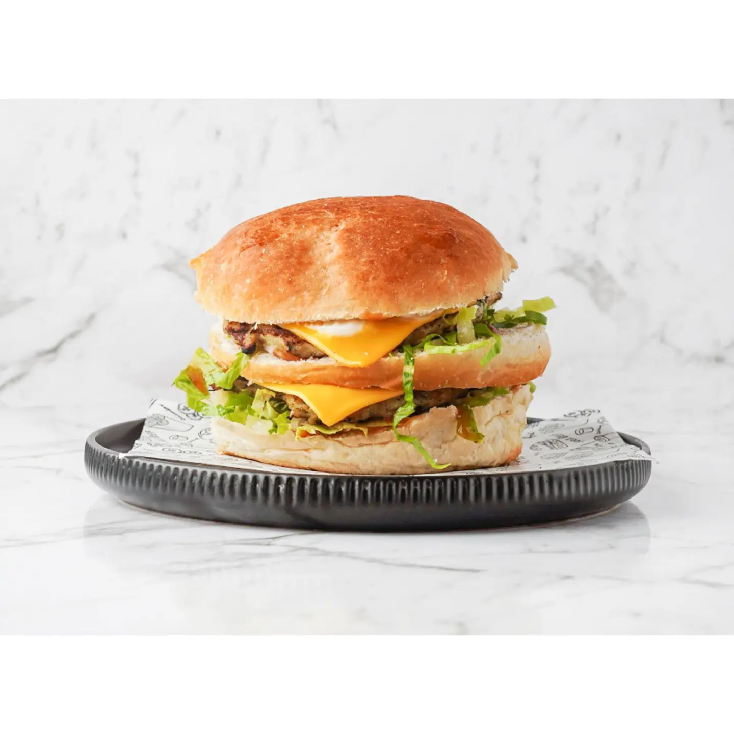 Double Chicken Burger - Burger