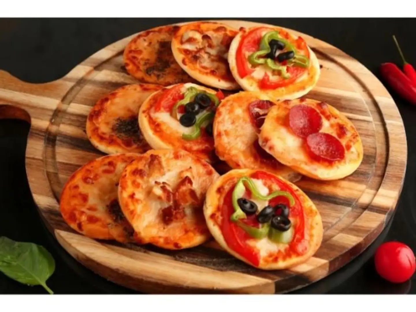 ميني بيتزا - خضار