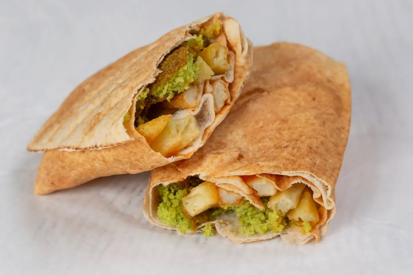 Falafel Sandwich With Potatoes - Small