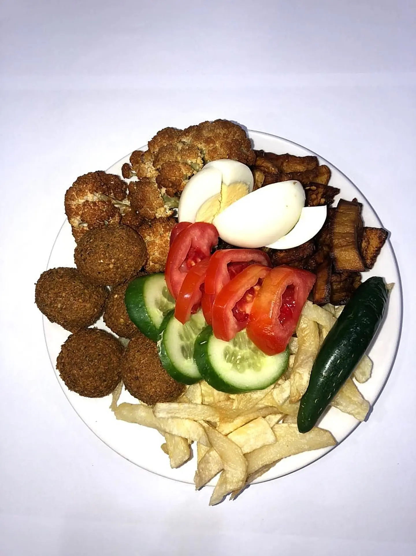 صحن مشكل - صغير