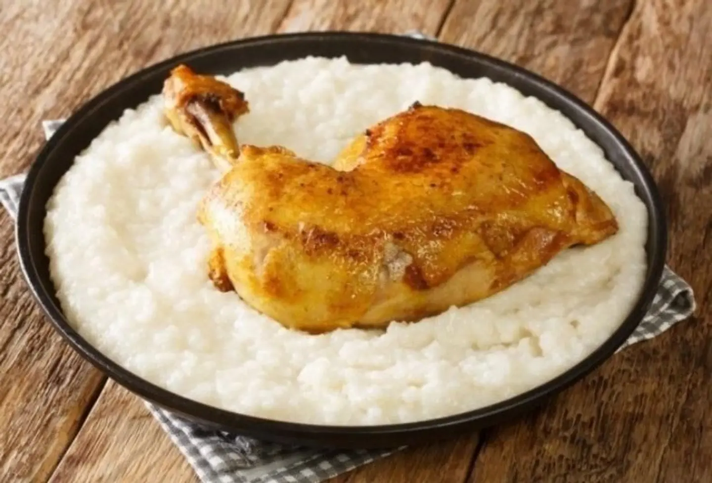 دجاج سليق - نص حبة دجاج