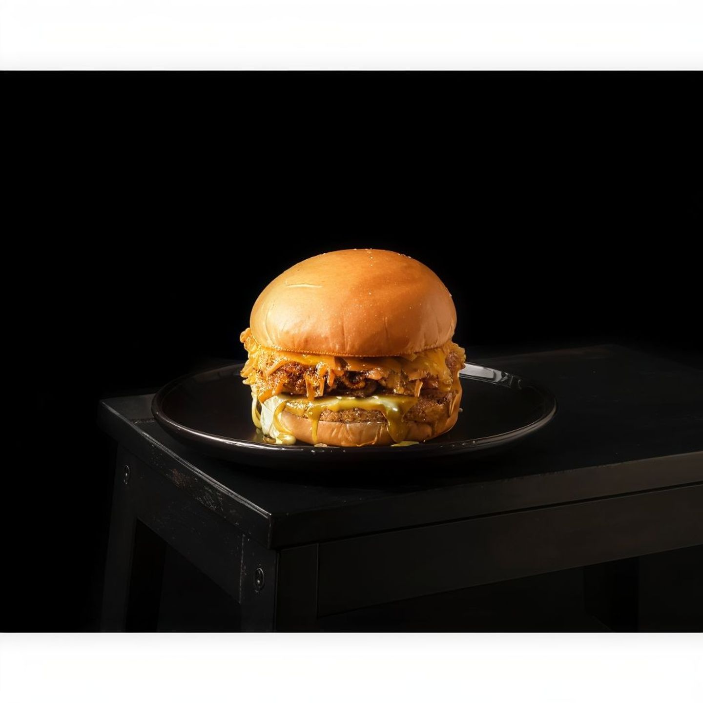 Honey Mustard Burger - Sandwich
