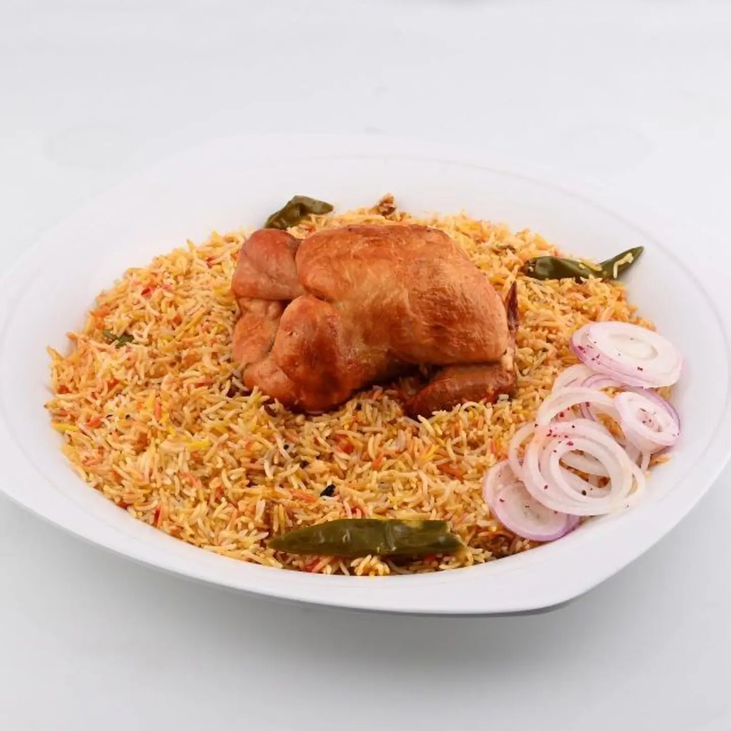 Chicken With Rice - A Quarter Chicken