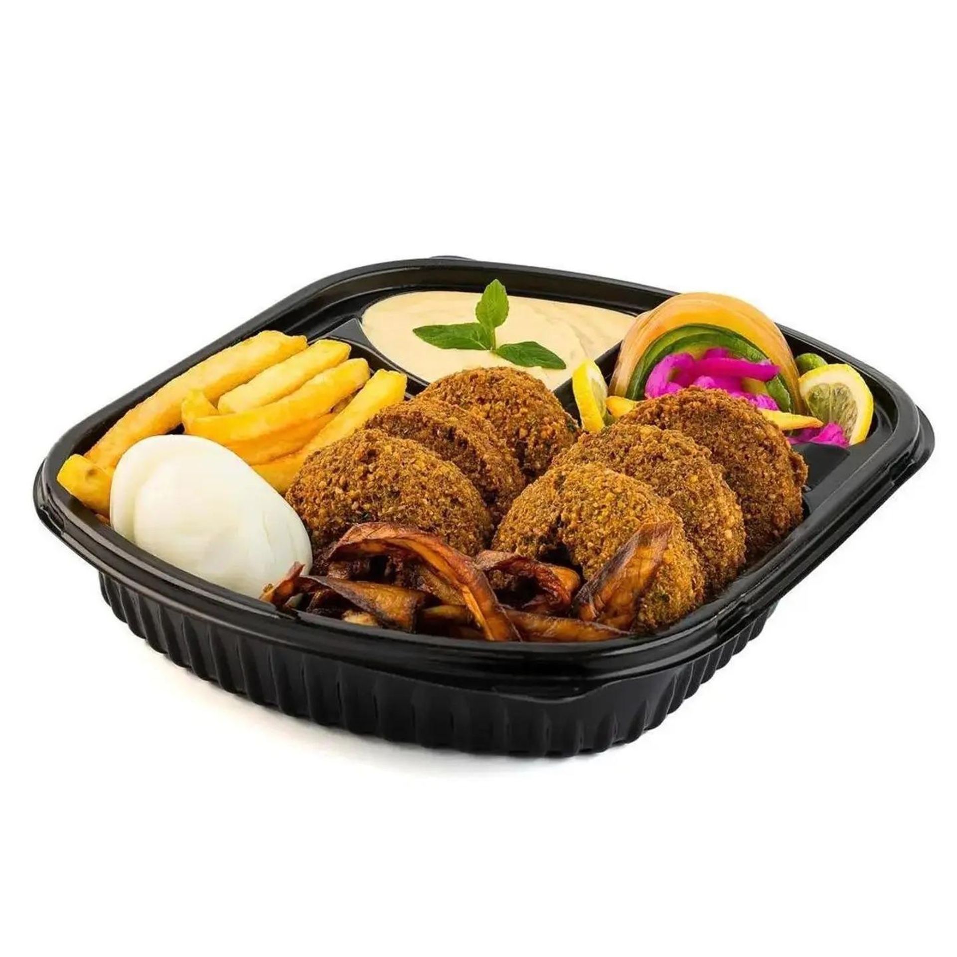 صحن فلافل مشكل - صغير