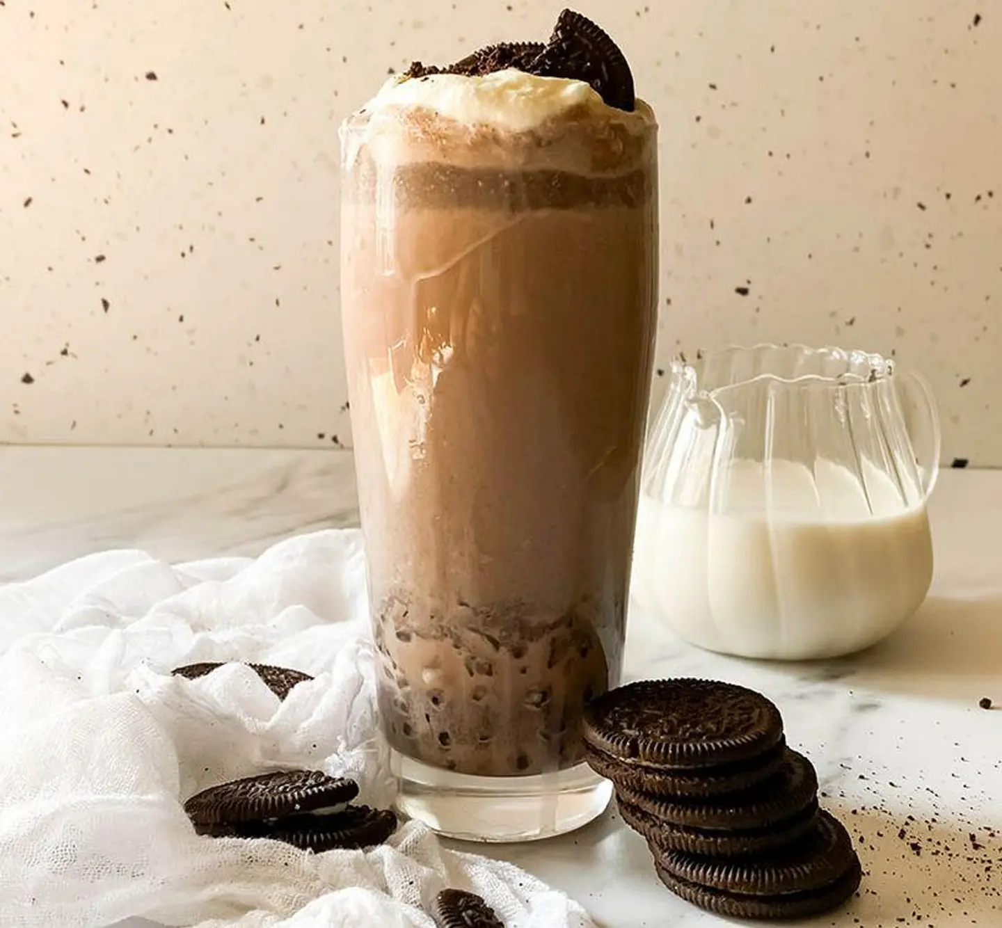 شاي حليب أوريو موتشي - صغير