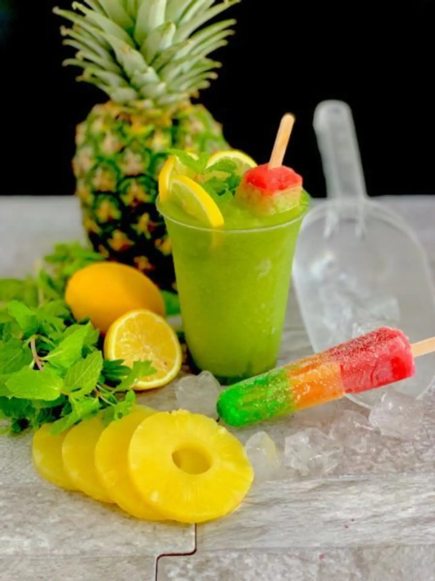 عصير الطاقة - كوب وسط