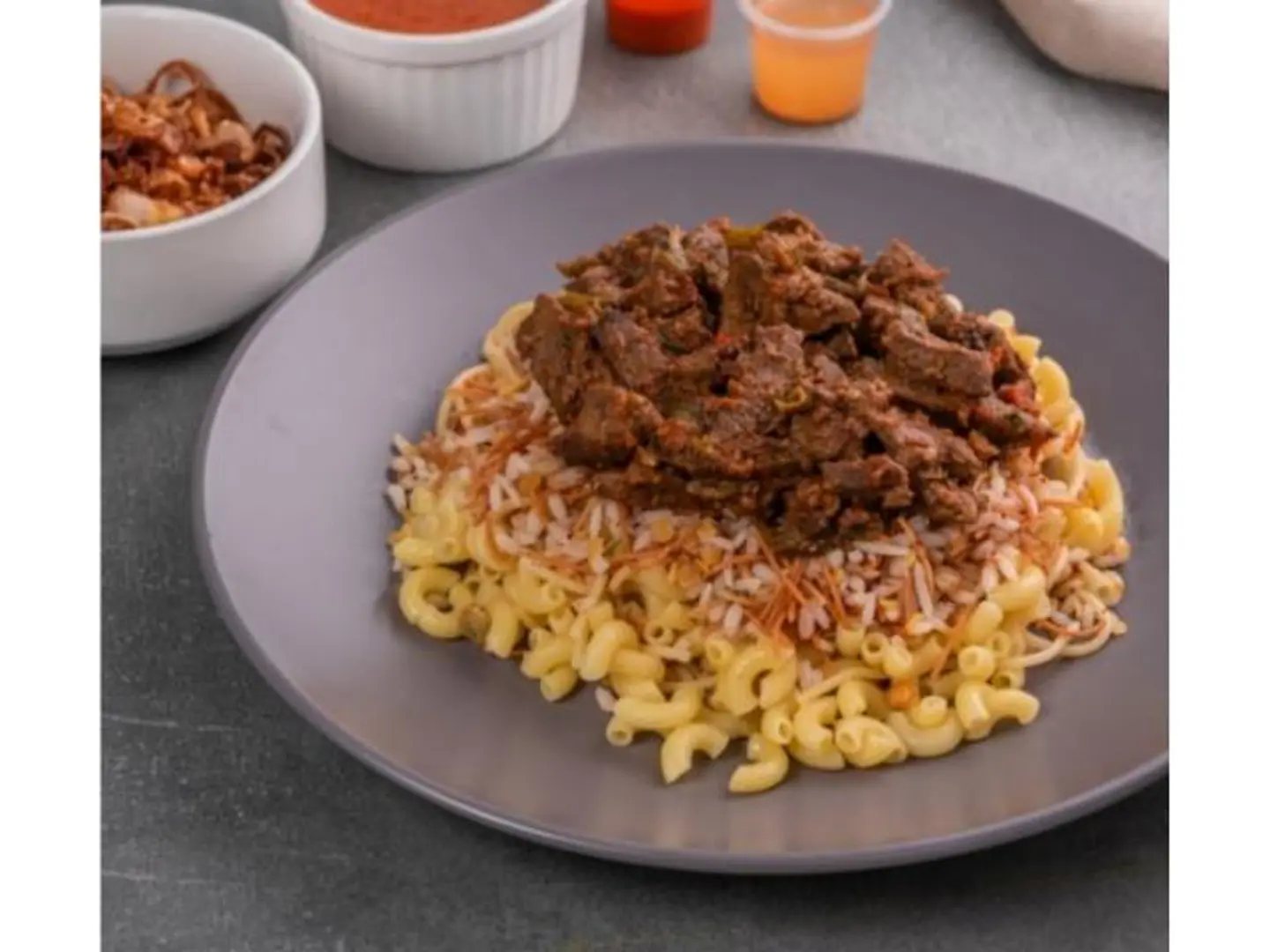 كشري كبدة - وسط