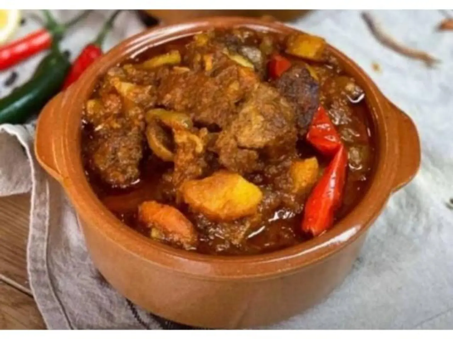 لحمة راس وخضار - عادي