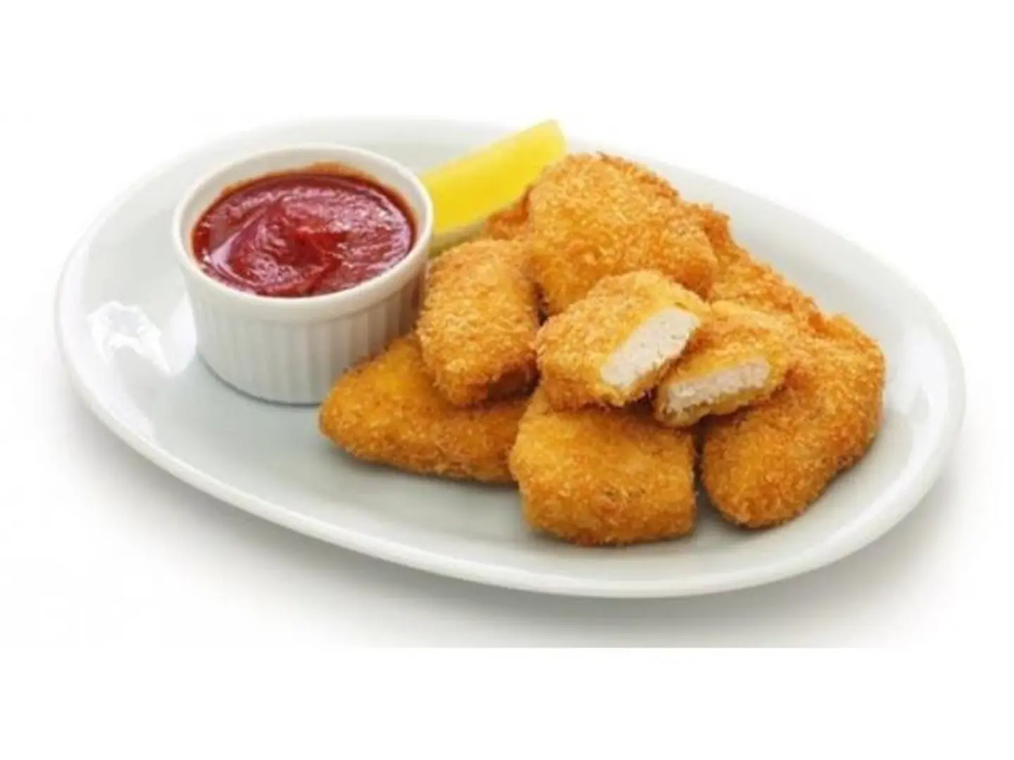 دجاج ناجتس مع جبنة - صغير‏٧ قطع