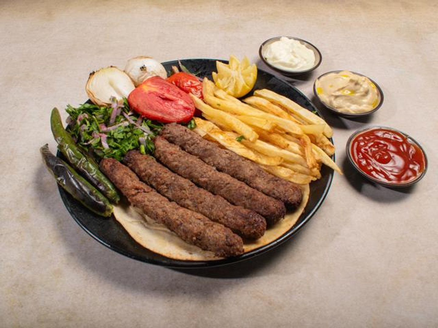 ساندوتش كباب لحم - صغير