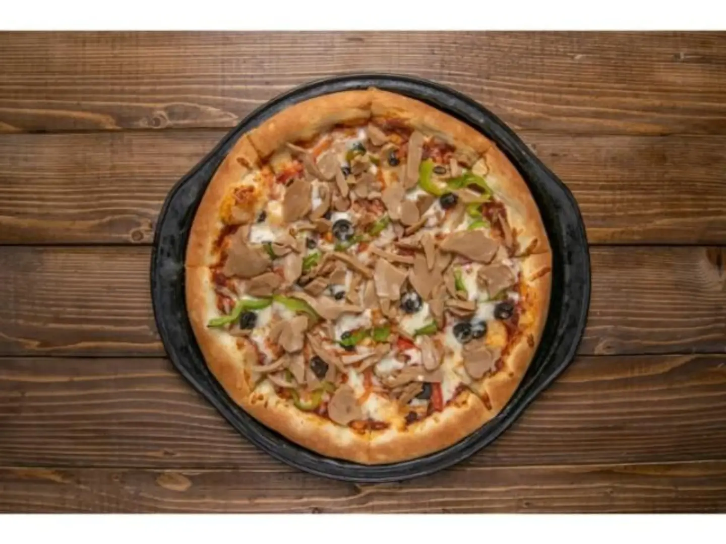 بيتزا خضار مع فطر - صغير