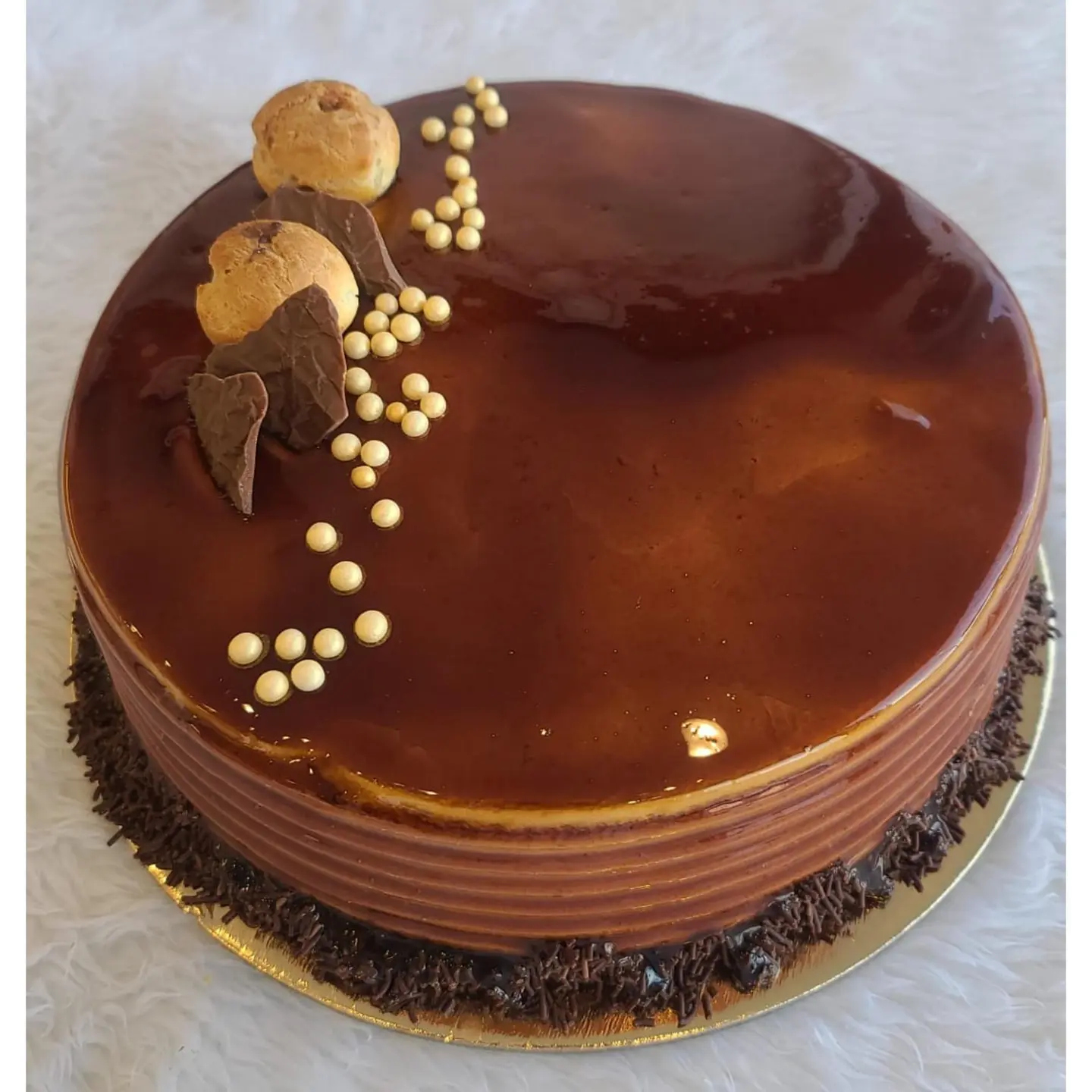 كيكة كراميل - صغير