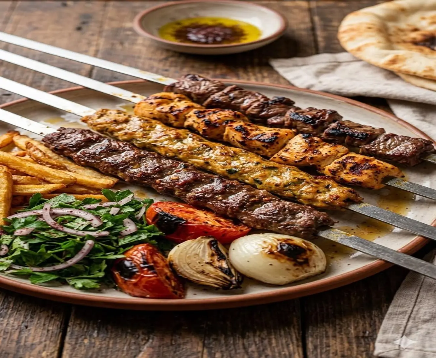 Mixed Kebab - 250 Grams