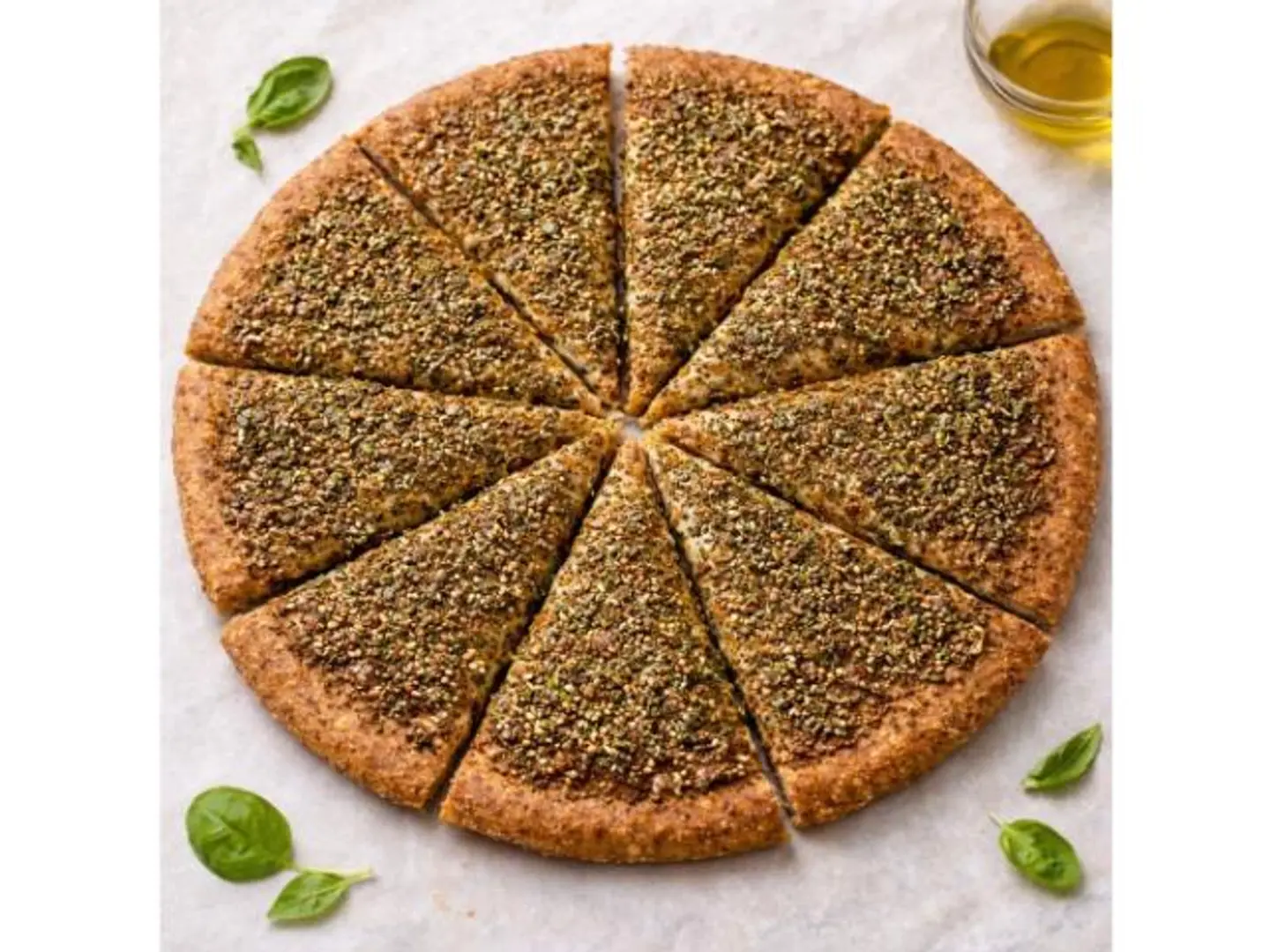 زعتر بيبروني - فطيرة
