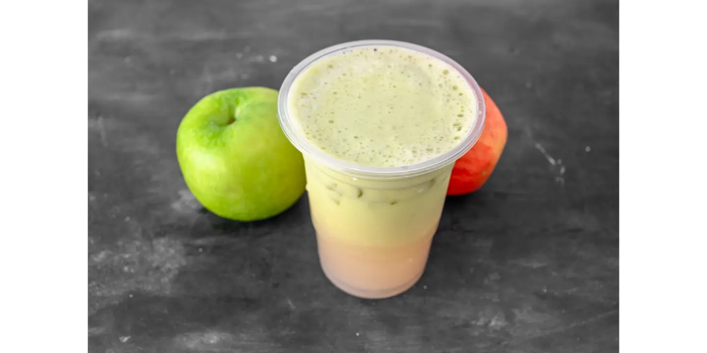 عصير تفاح احمر - وسط