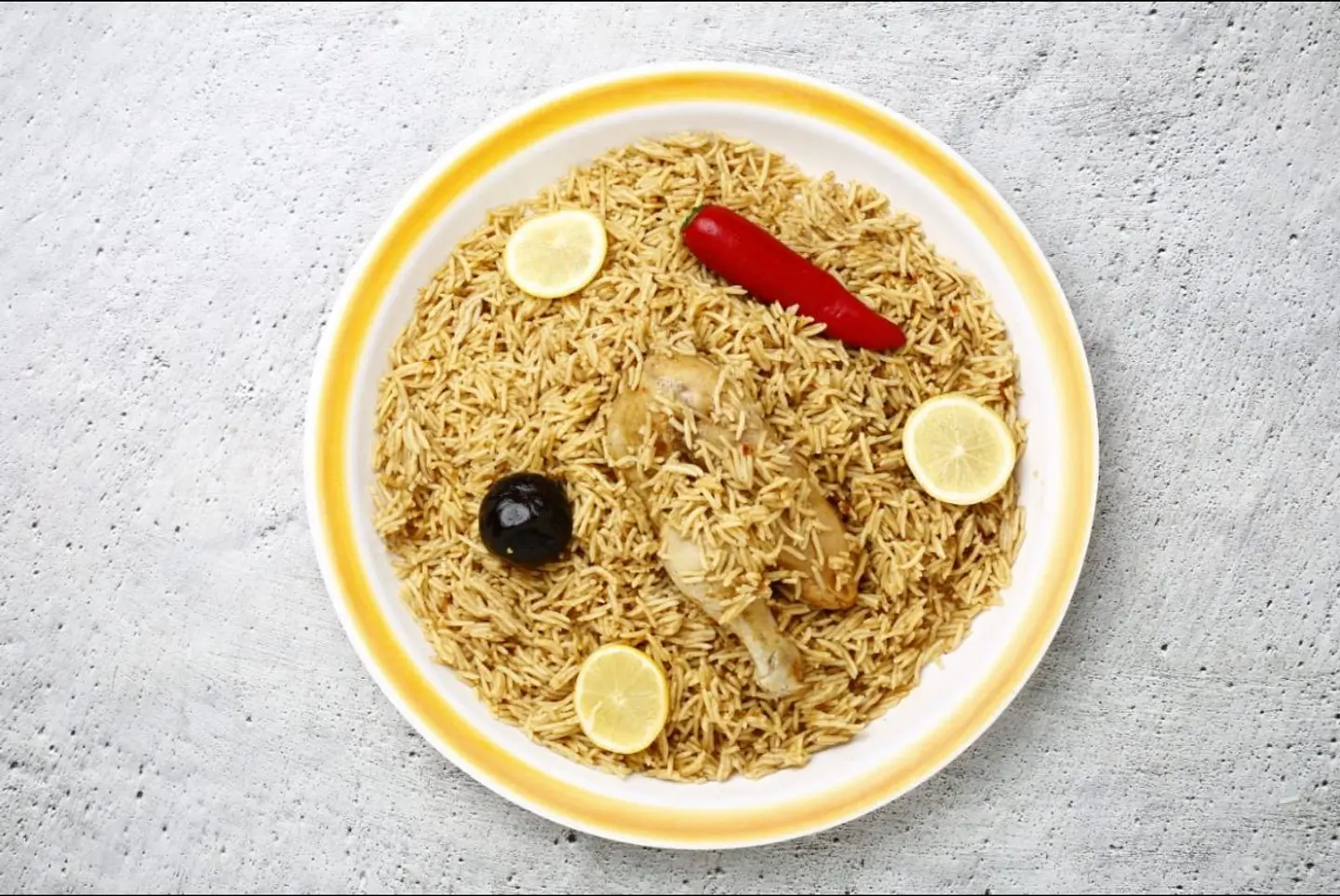 رز مضغوط - حبة دجاج