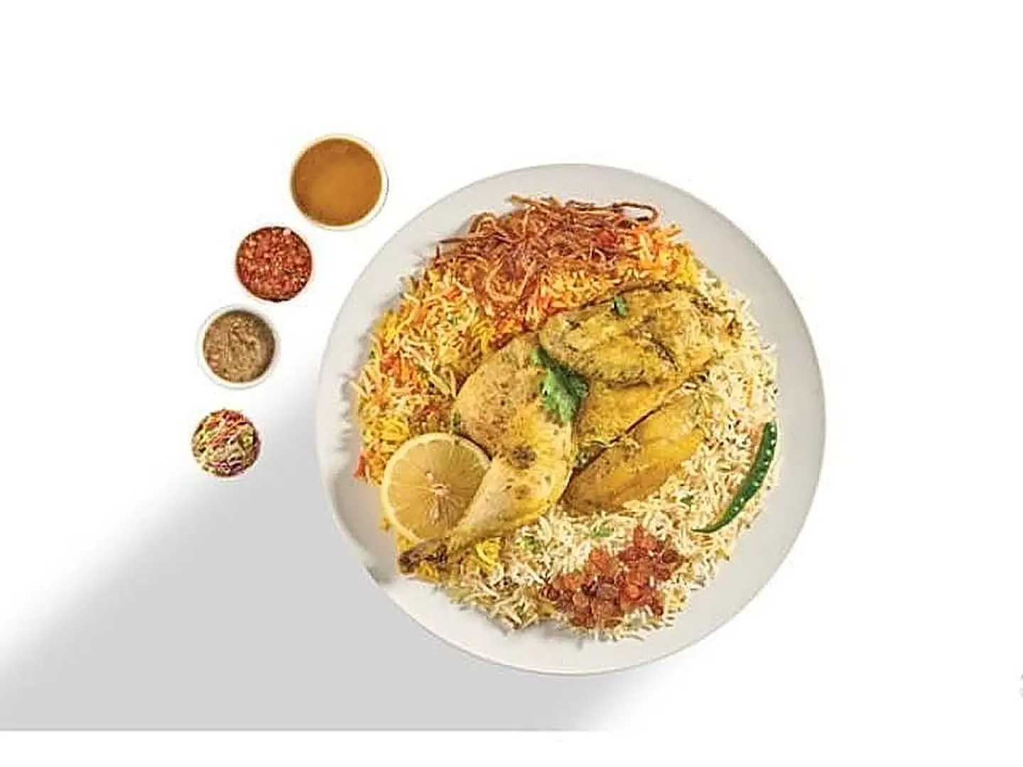 دجاج مدفون - نص حبة دجاج