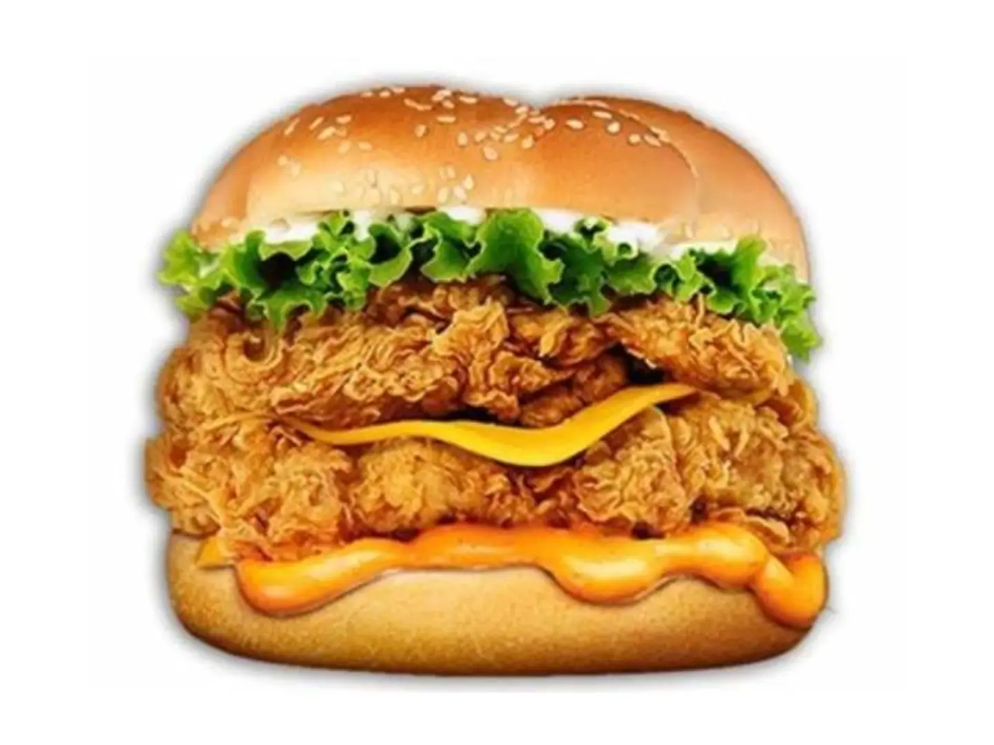 Double Zinger Burger - Sandwich