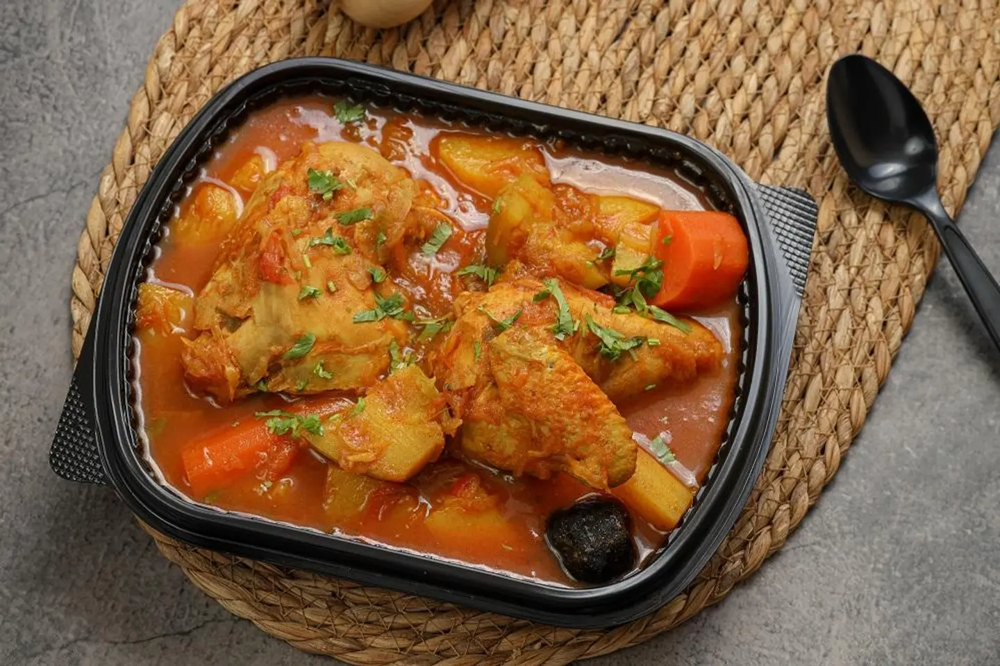 صالونة دجاج - ربع دجاجة