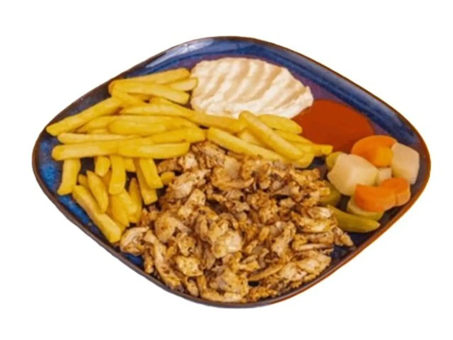 صحن شاورما - صغير