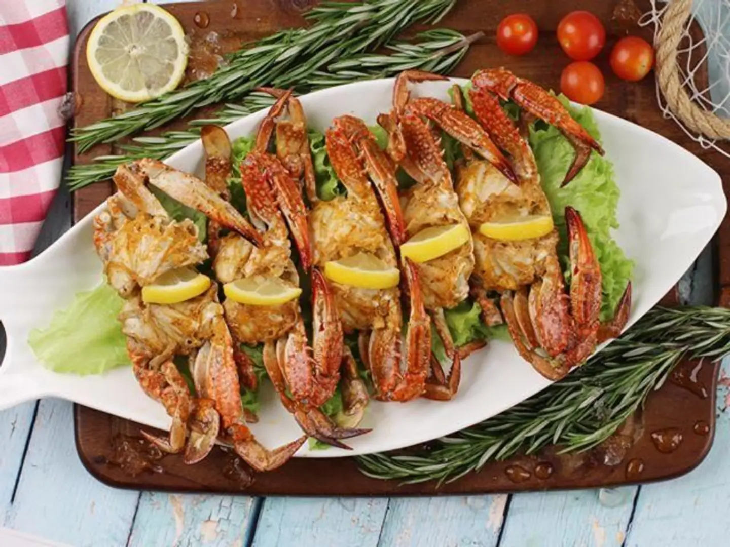 Grilled Crabs - Small 3 Pcs