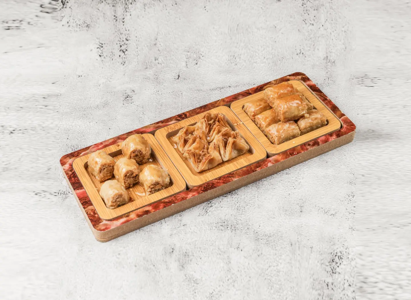 Mixed Cashew Baklawa - 250 Grams