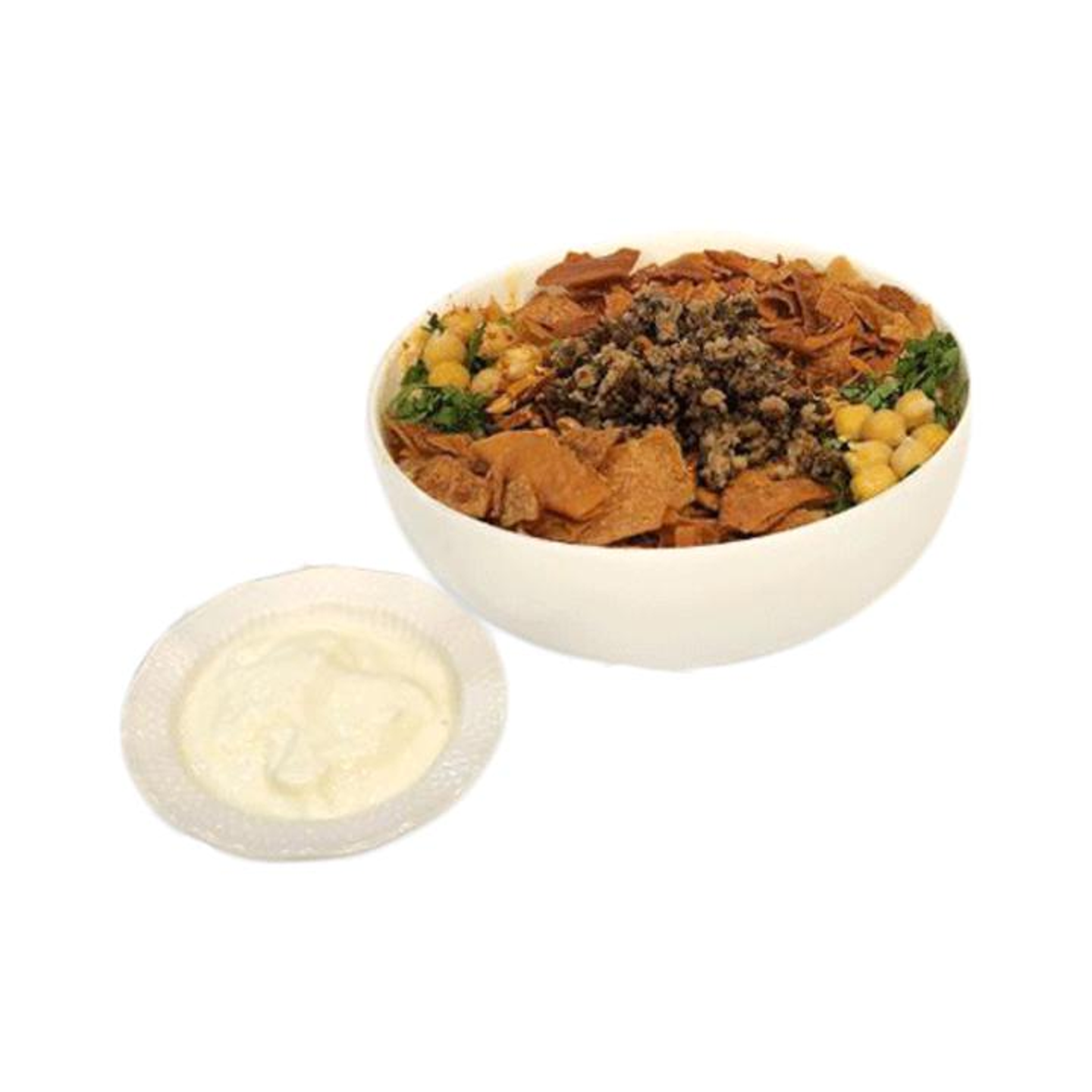 Chickpea Fatteh With Yogurt, Ghee, And Almonds - Small
