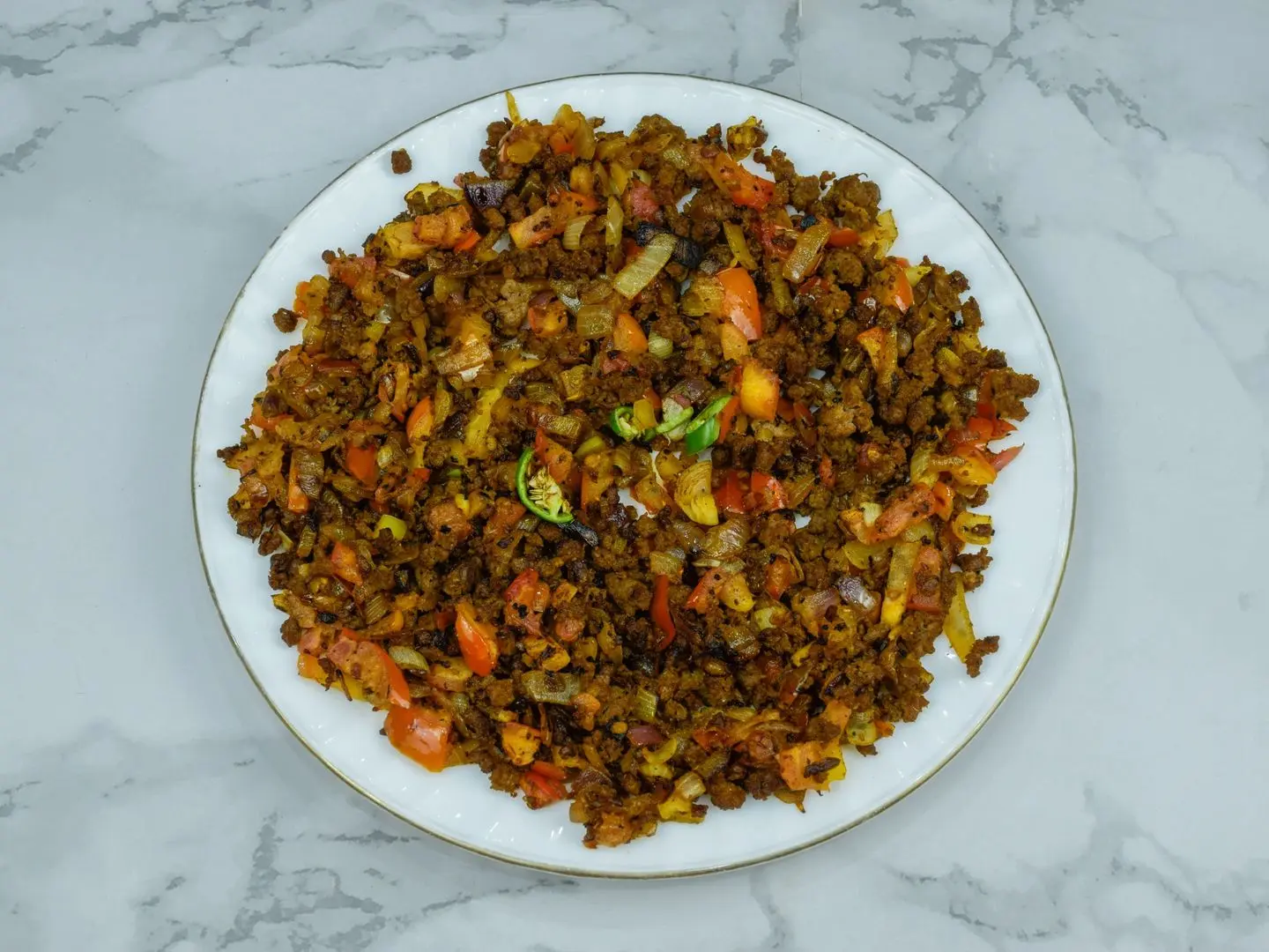Meat Mgalgal Plate - Regular Oil