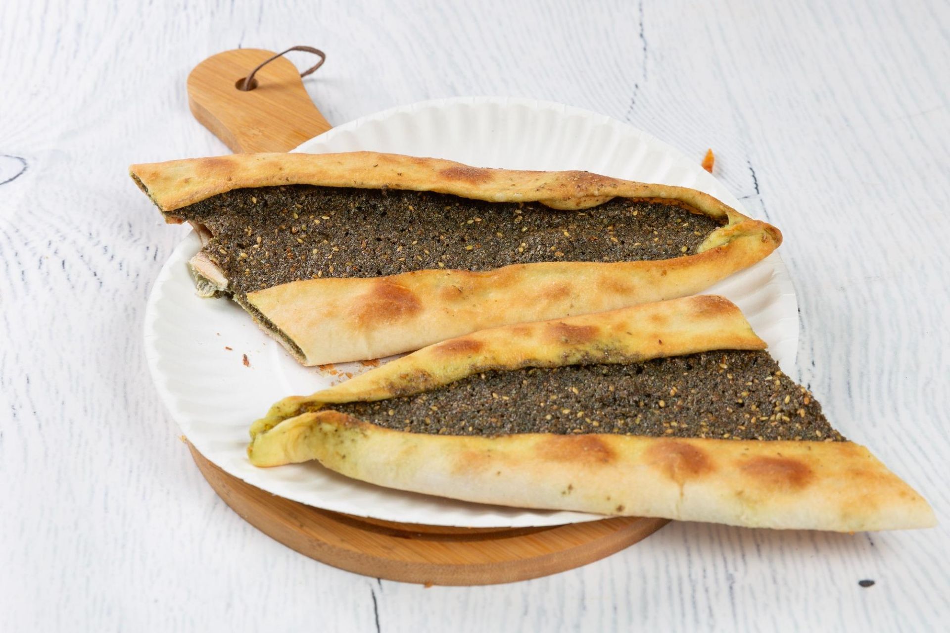 فطيرة زعتر - سادة