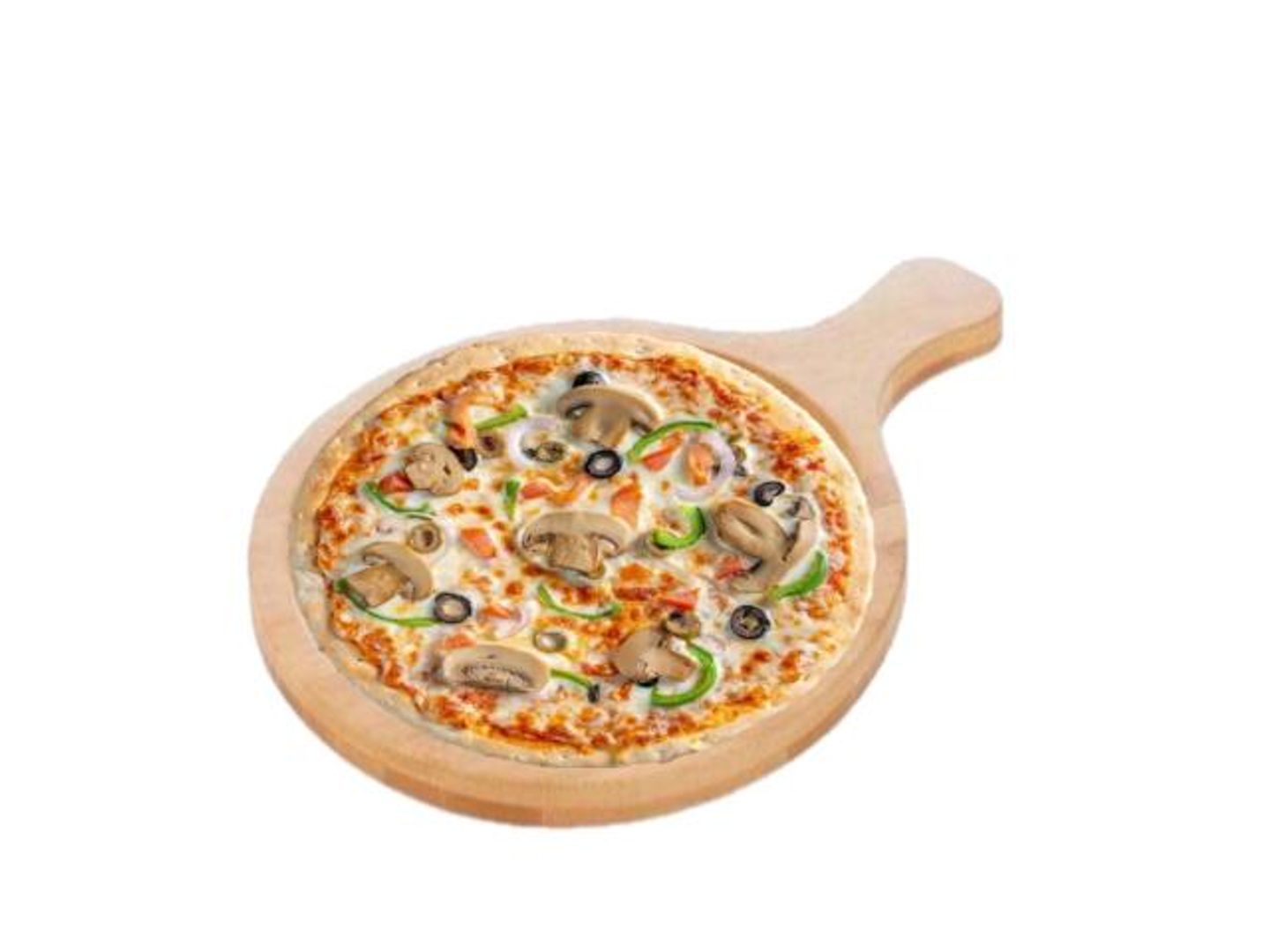 Mushroom Pizza With Vegetables - Medium
