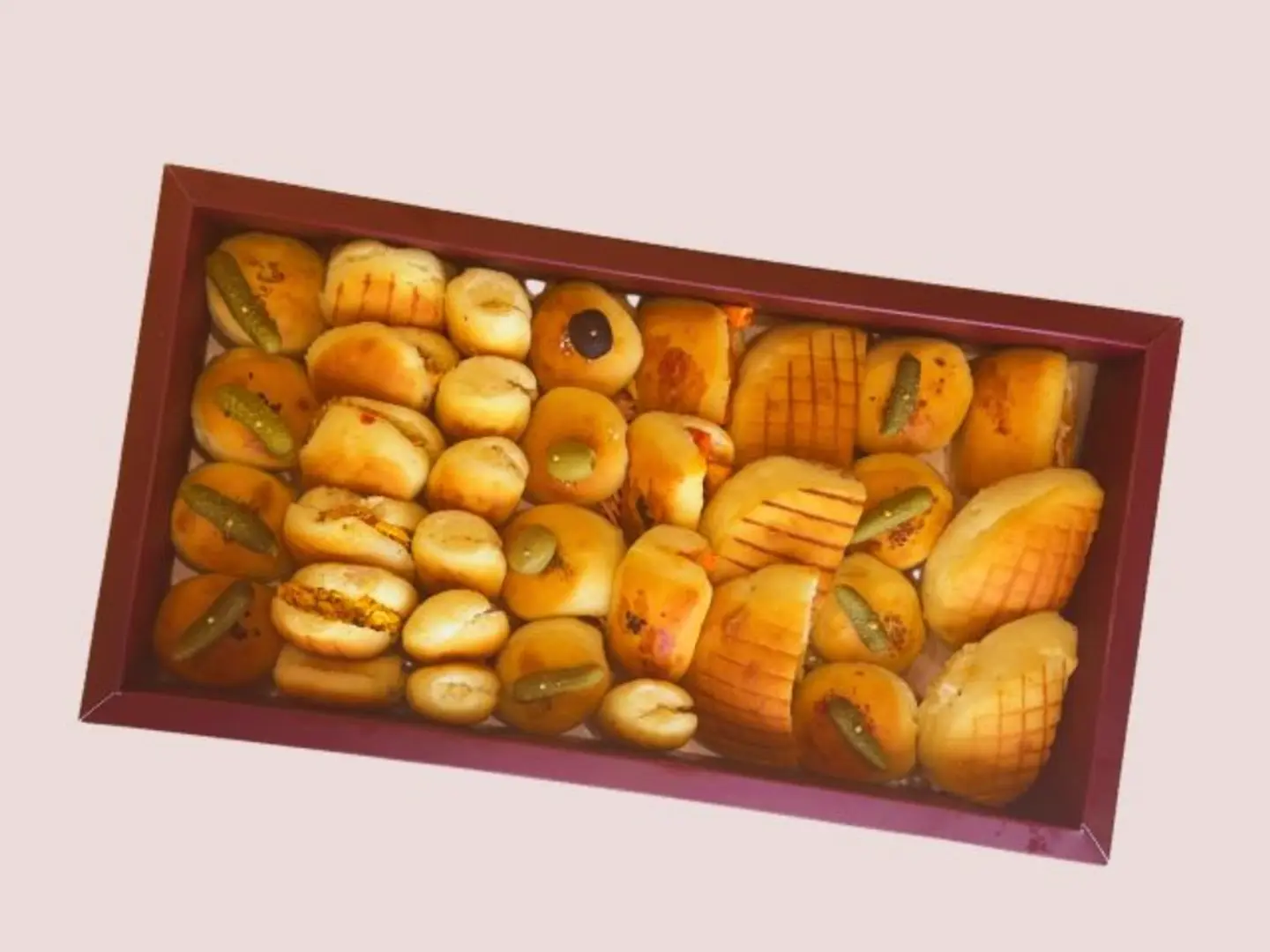 علبة فطاير - متوسطة - نصف كيلو