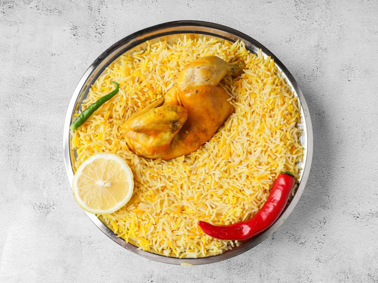 Mandi Chicken - Half A Chicken