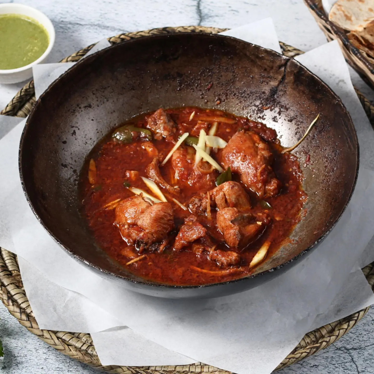 Chicken Koyla Karahi - Half