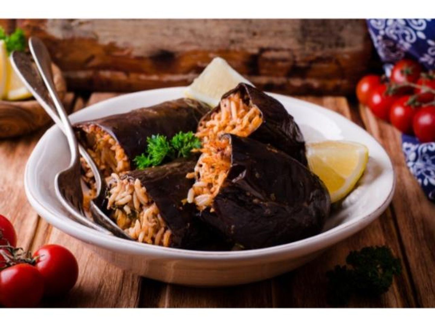 Stuffed Eggplant Platter - Small