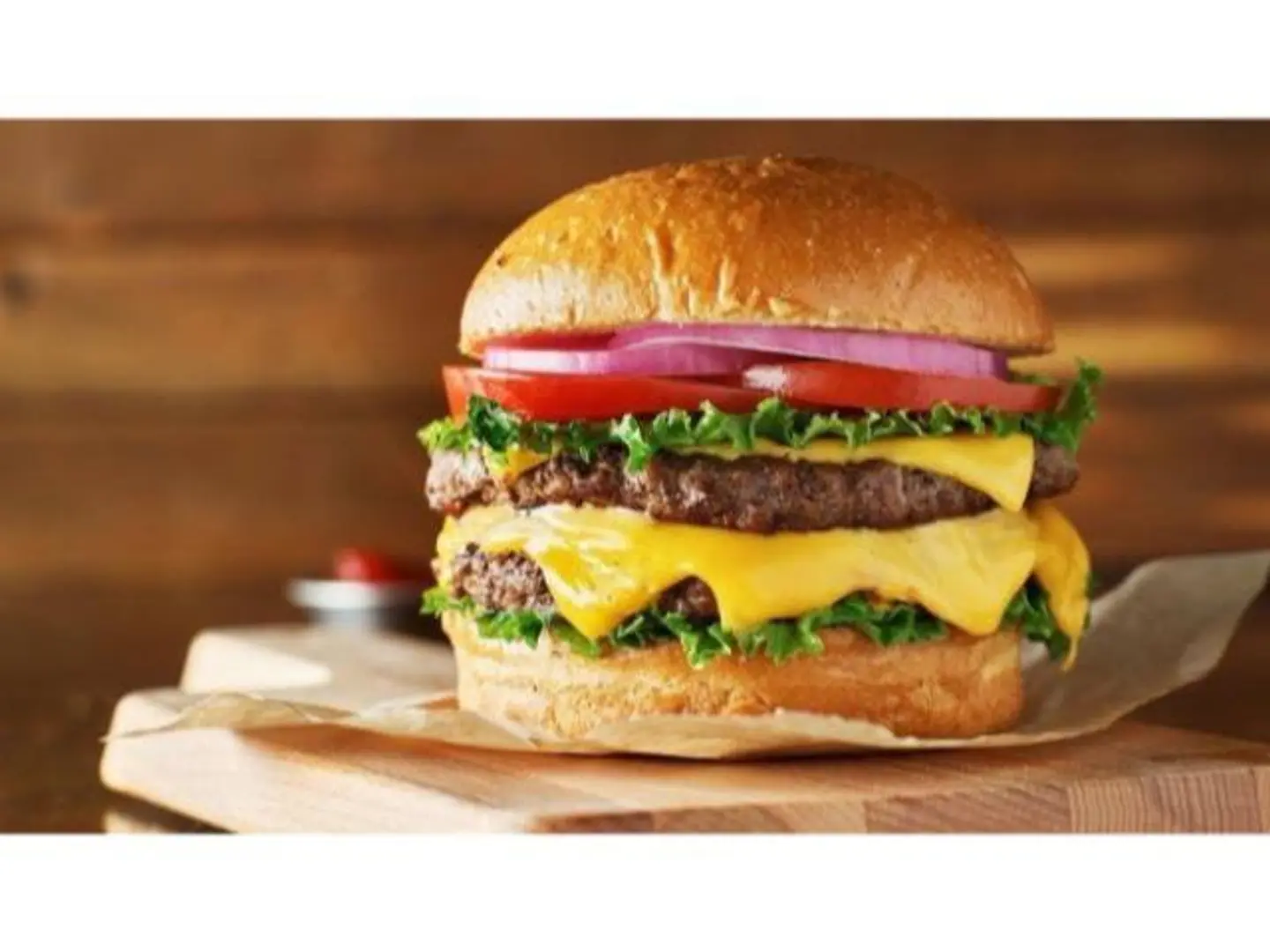 Double Beef Burger - Small