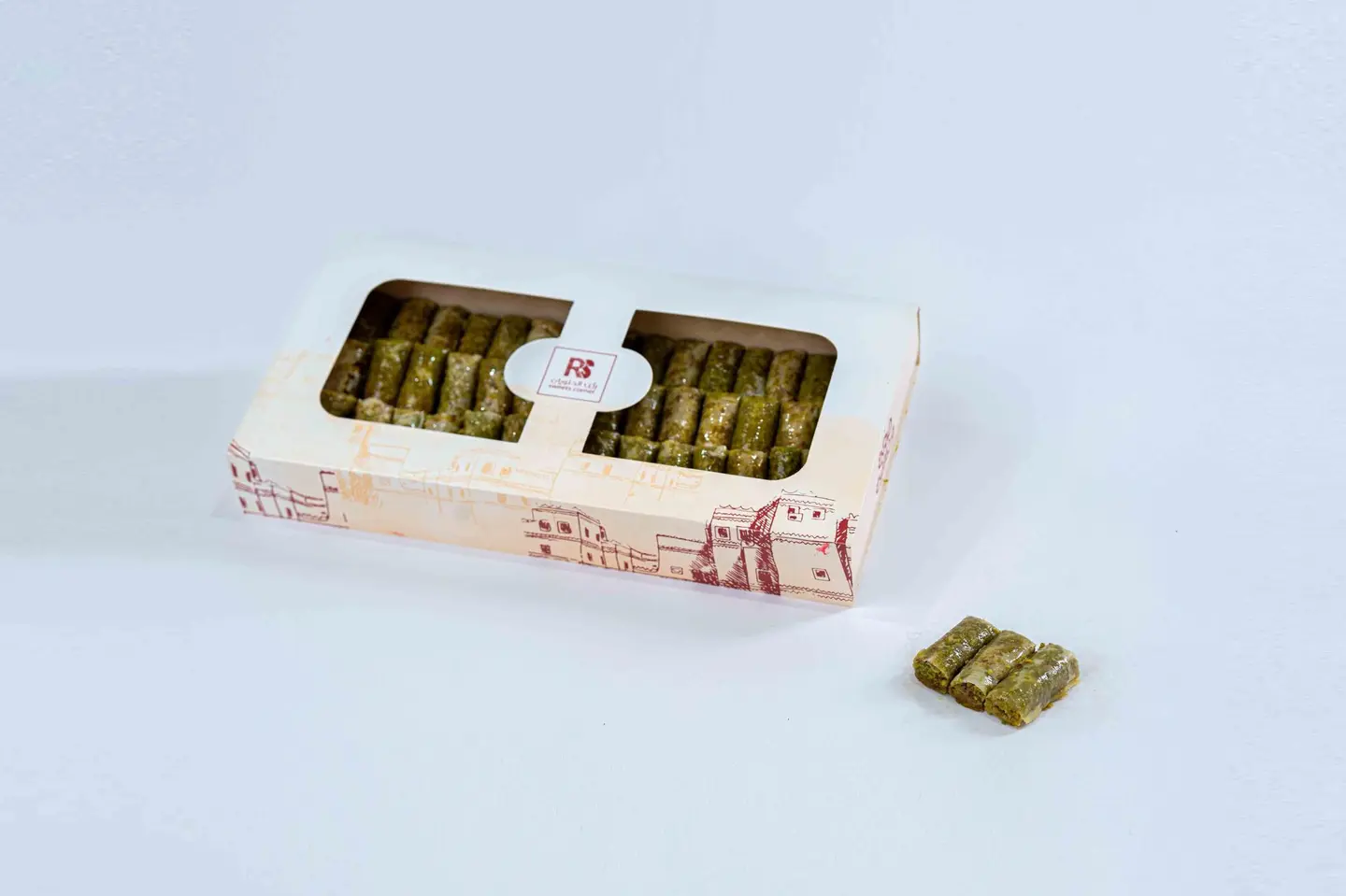 Pistachio Fingers Baklava - 1/2 Kg