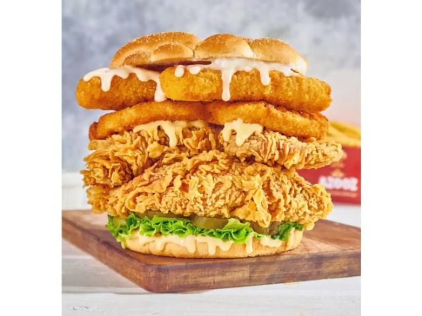 Tornado Chicken Burger - Single