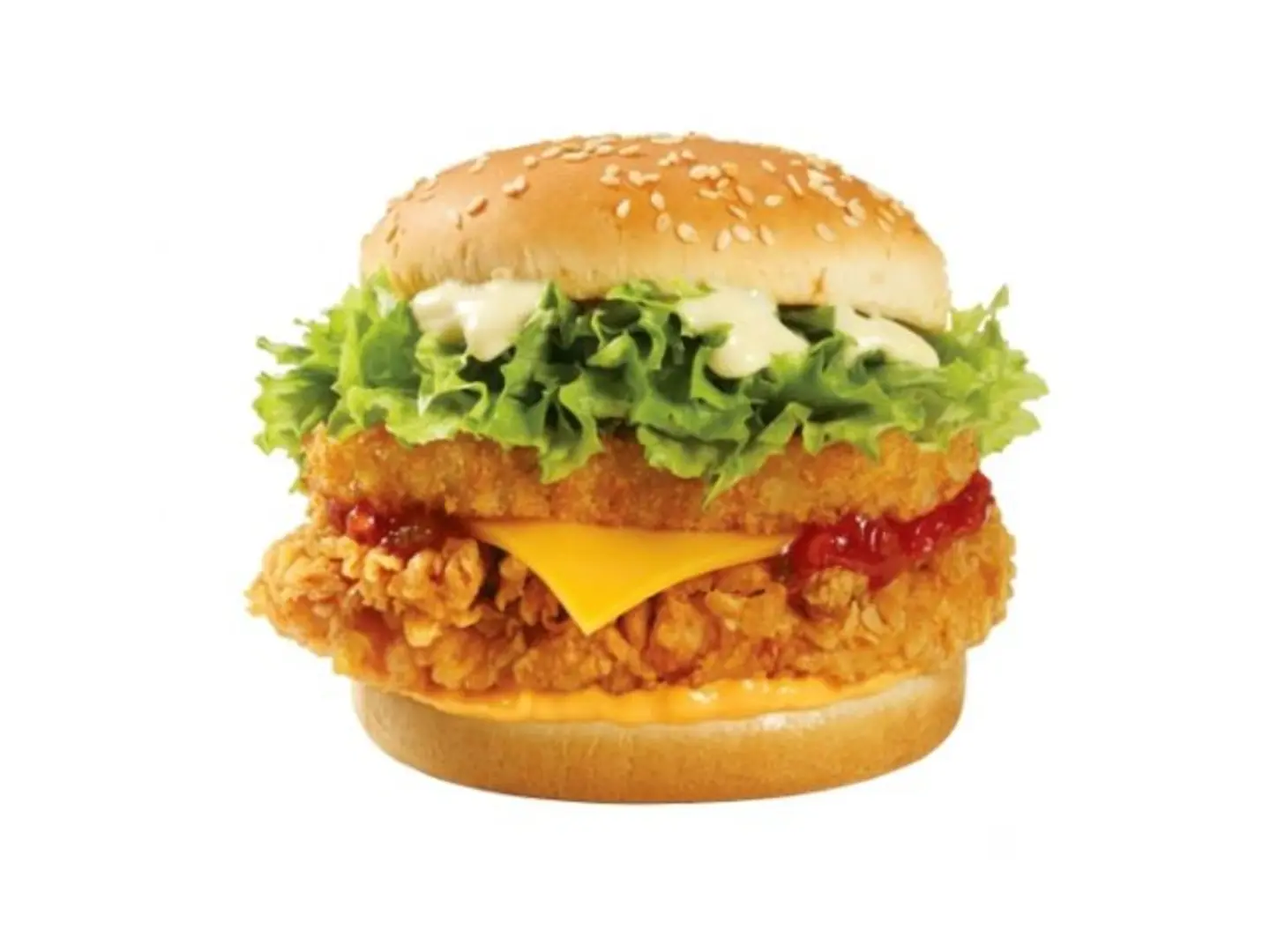 Double Zinger Burger - Sandwich