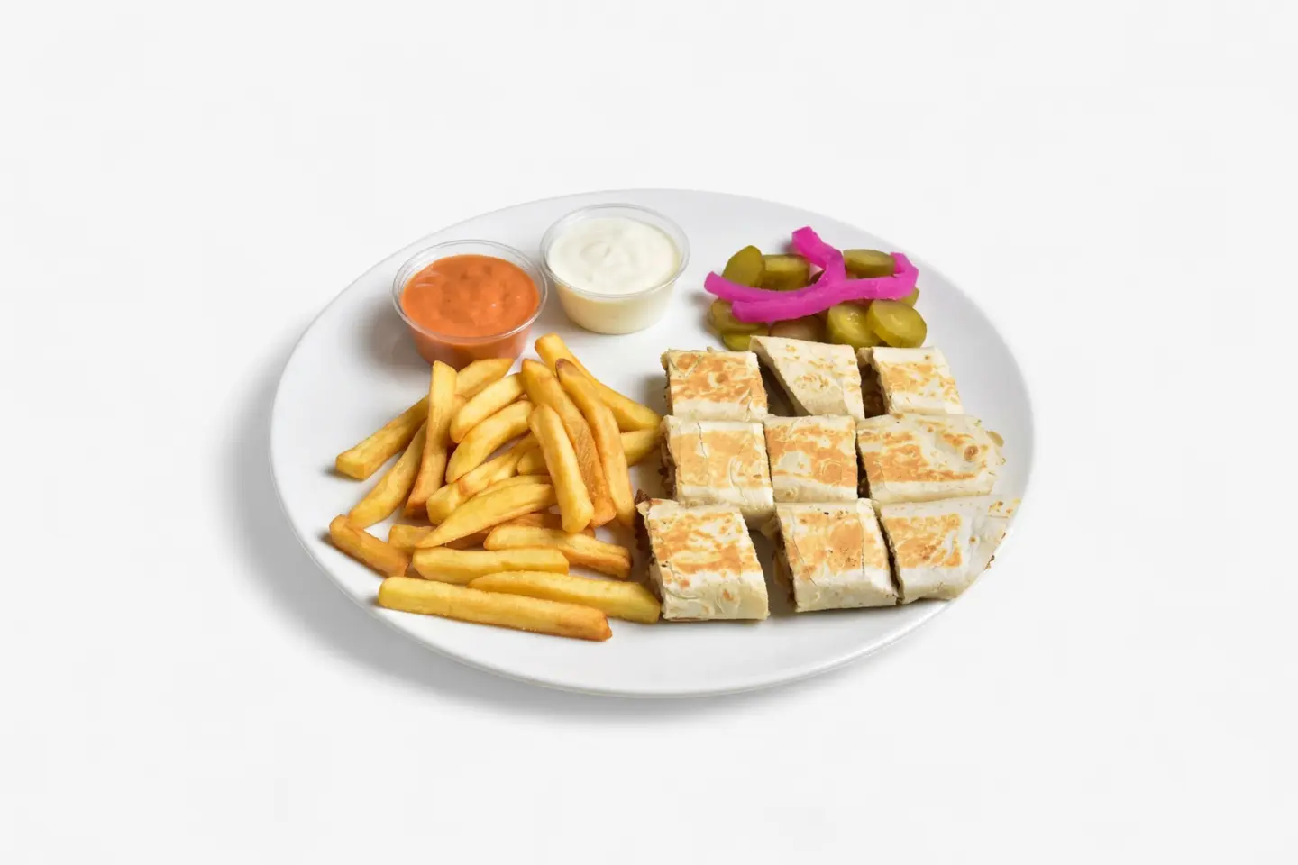 Small Arabic Plate - Without Cheese