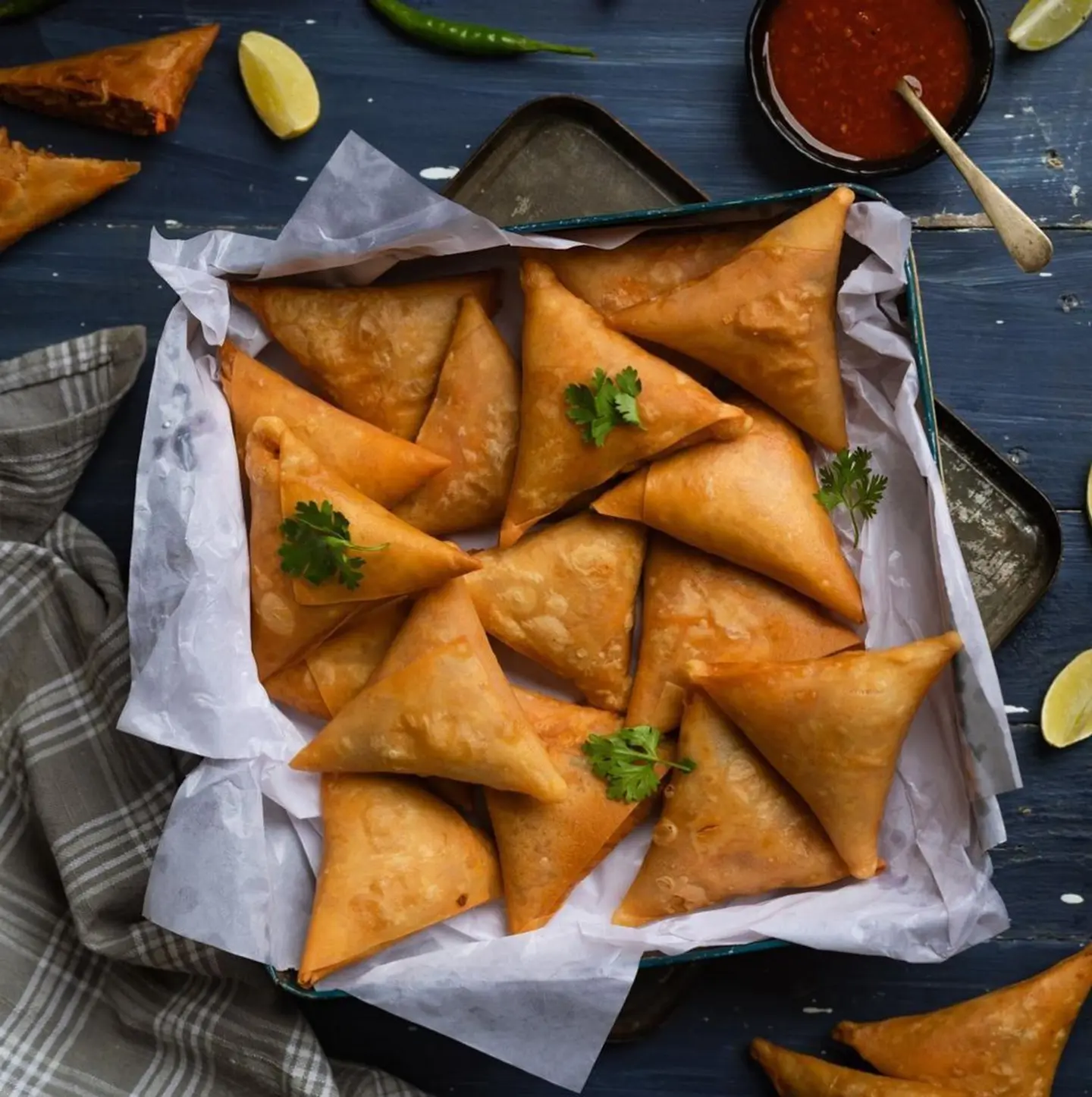 Cheese Cream Sambosa - 10 Pieces
