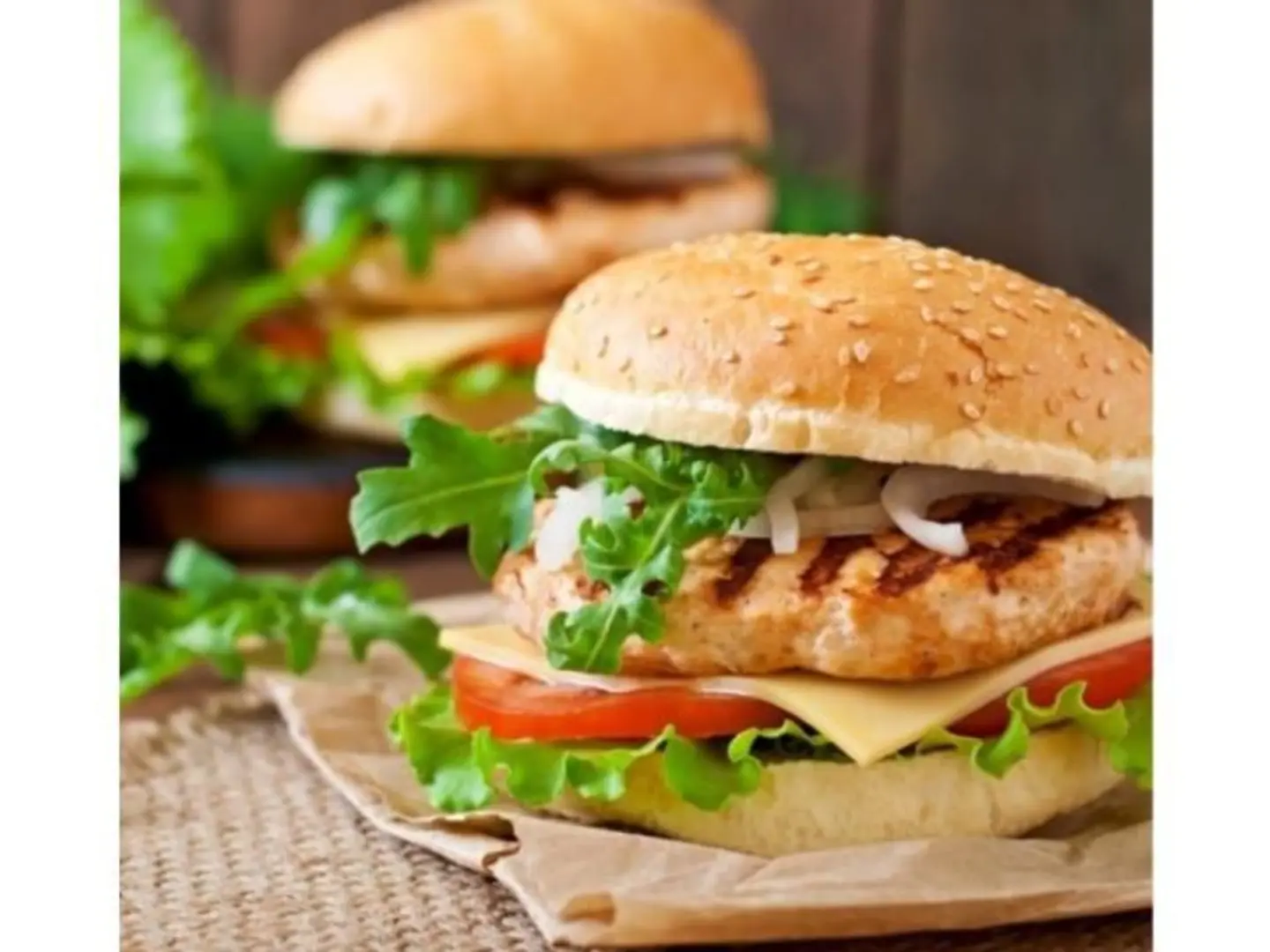 Grilled Chicken Burger - Grilled Chicken Burger
